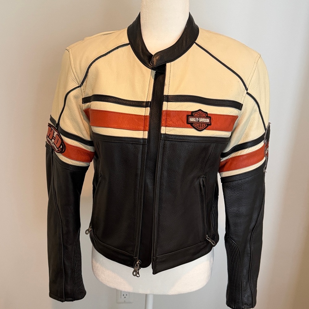 Vintage Limited Edition Rare Harley-Davidson Leather Anniversary Coat
Excellent